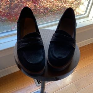 Dr Scholls black loafers size 8